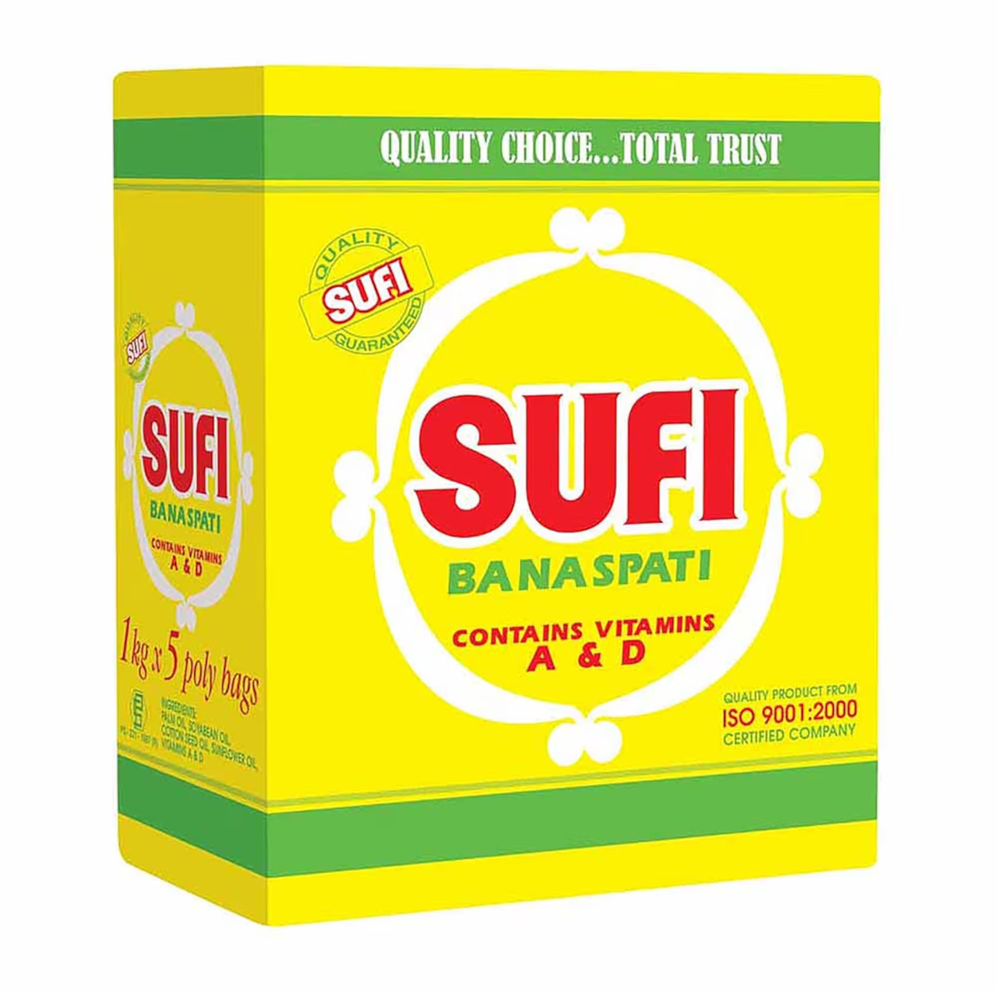 Sufi Banaspati Ghee 1 KG X 5